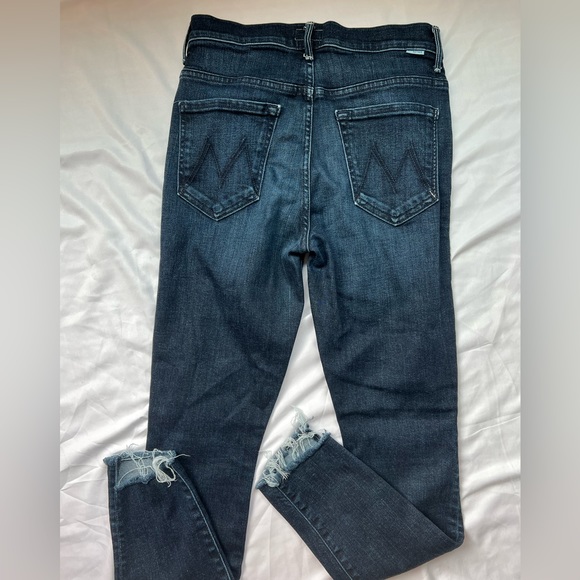 MOTHER The Stunner Ankle Step Fray Disco Doll- 27 - Picture 7 of 13